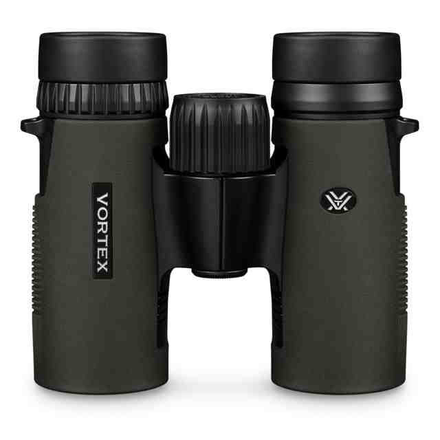 Vortex Diamondback HD 10x32mm Roof Prism Binoculars, ArmorTek, Green, Mid-Size, DB-213