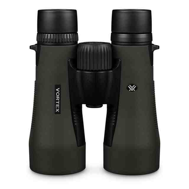 Vortex Diamondback HD 12x50mm Roof Prism Binoculars, ArmorTek, Green, Full-Size, DB-217