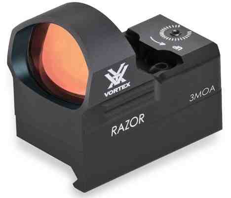 Vortex Razor Red Dot Sight, 6 MOA Dot, Black, RZR-2003