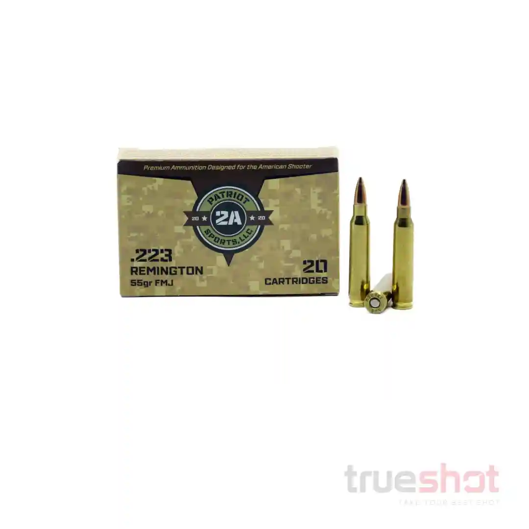 Patriot Sports 223 Rem 55 Grain FMJ 1,000 rounds 