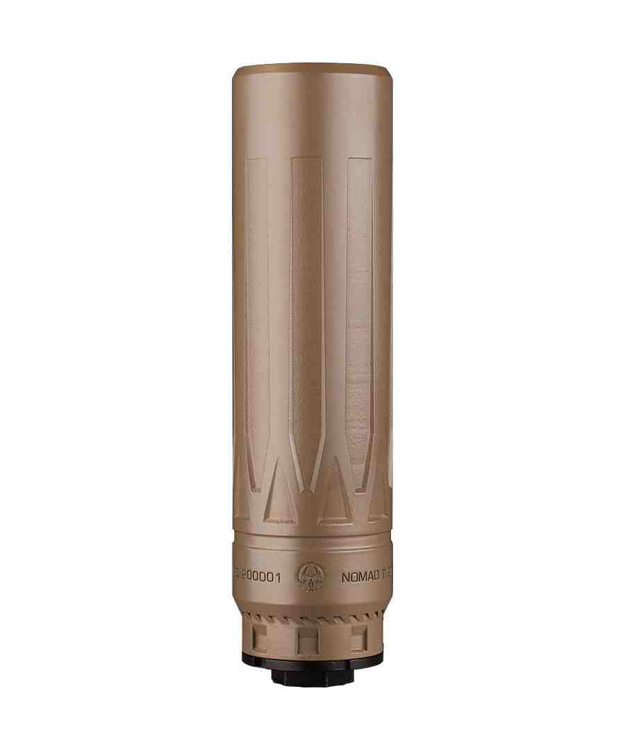 Dead Air Nomad Ti XC Direct Thread Rifle Suppressor - FDE