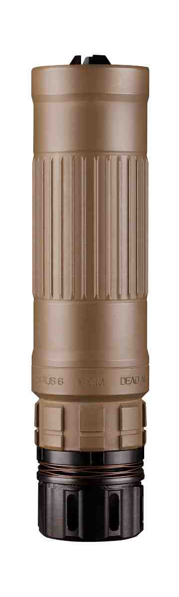 Dead Air Lazarus 6 KeyMicro Rifle Suppressor - FDE