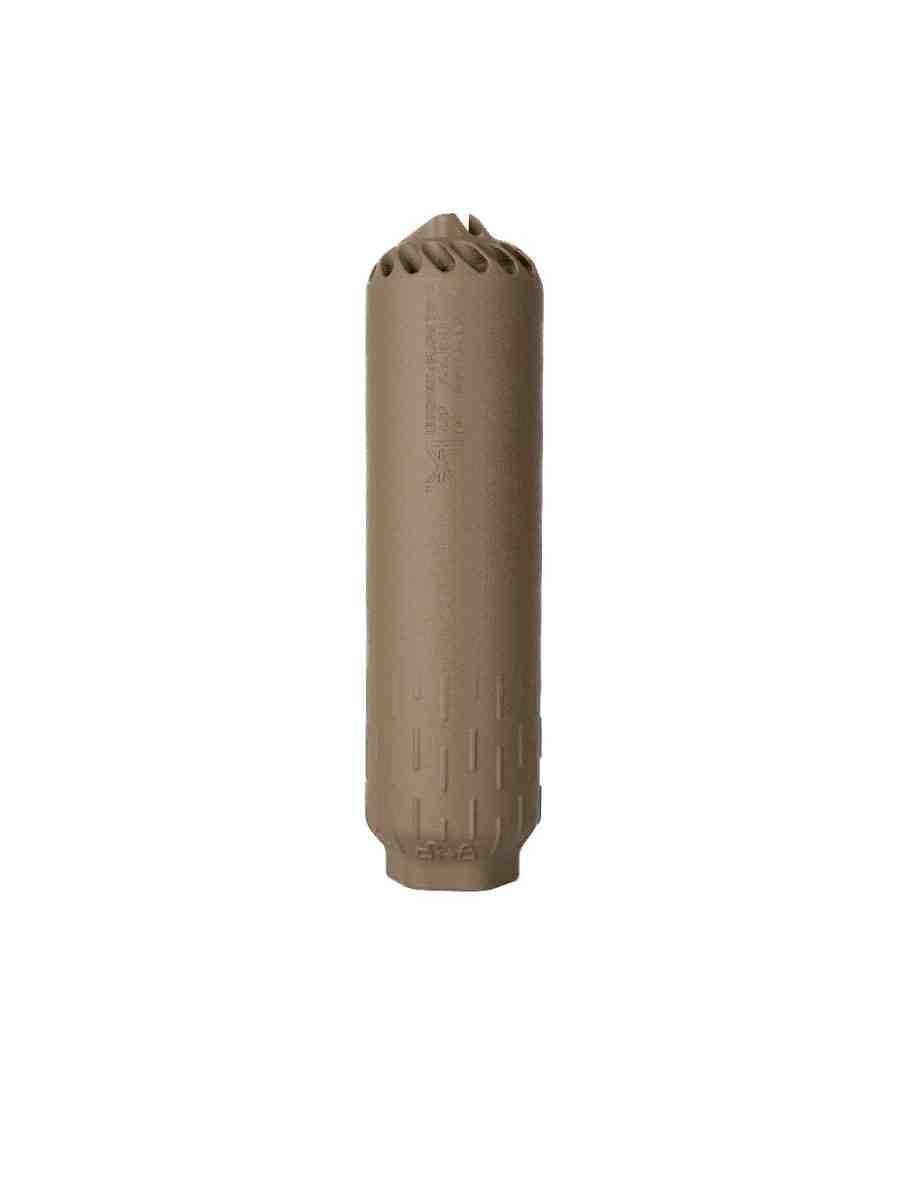 Huxwrx Flow 762 Ti Rifle Suppressor - FDE