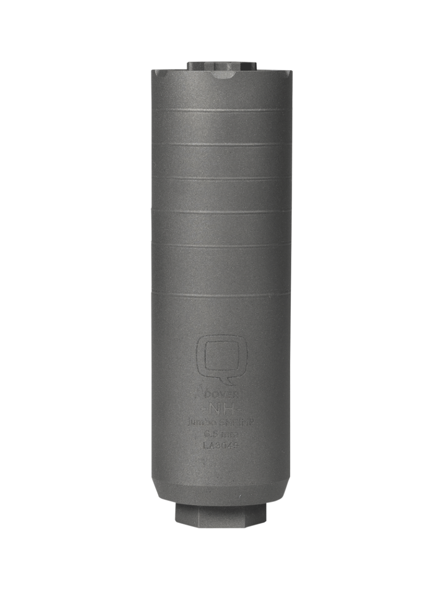 Q Jumbo Shrimp 6.5mm Rifle Suppressor