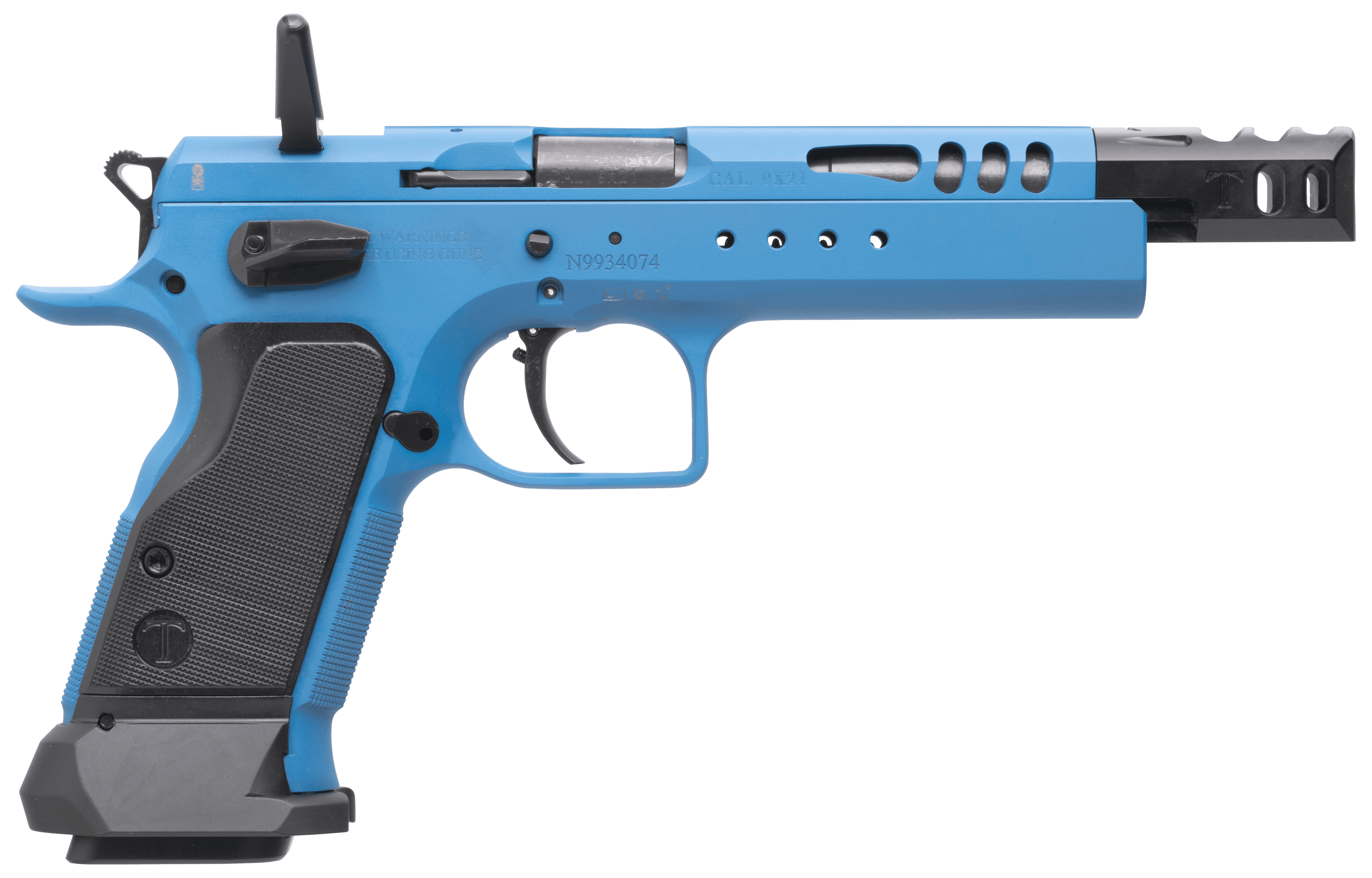 Tanfoglio IFG 9mm 5.20 17+1 Blue TFDOM9