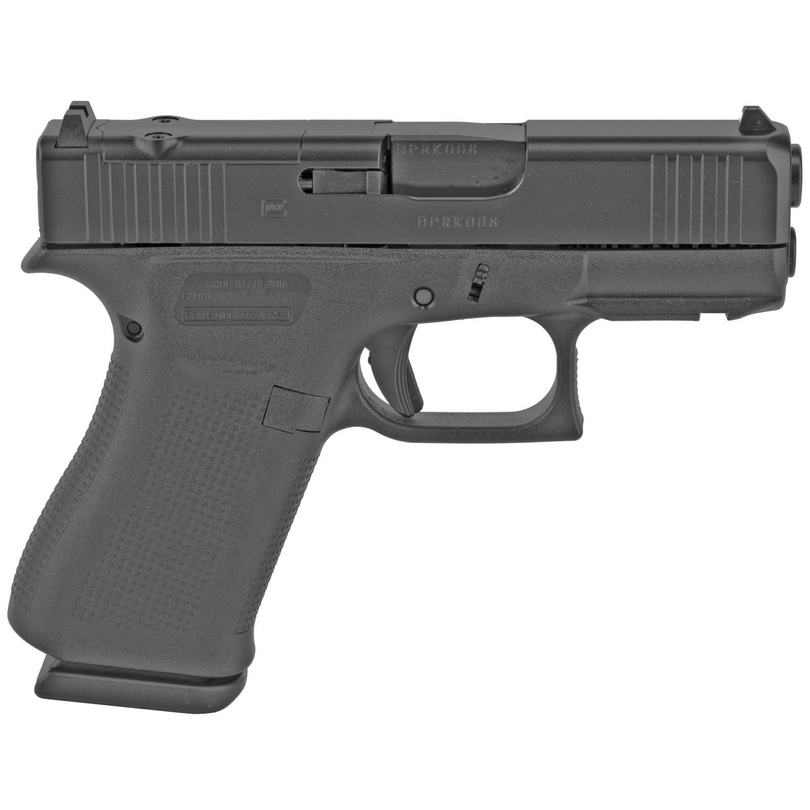 Glock G43X MOS, 9mm, 3.41" Barrel, 2- 10rd Magazines, Optic Ready - $429.89 email for price