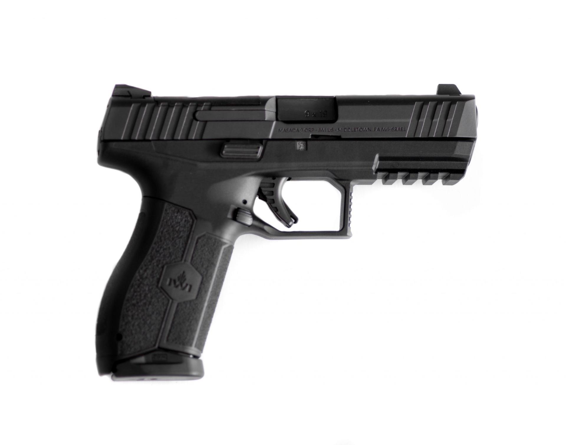 IWI MASADA 9mm Luger 4.10" 17+1 Black Polymer - $481.58 when added to cart