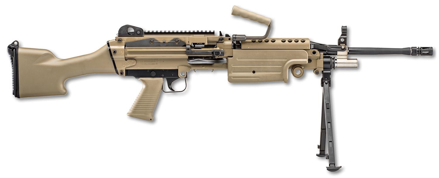 FN M249S Standard 5.56x45mm 18.5" Barrel 30+1 Or 200rd Belt Flat Dark Earth Rifle - $9,250 add to cart