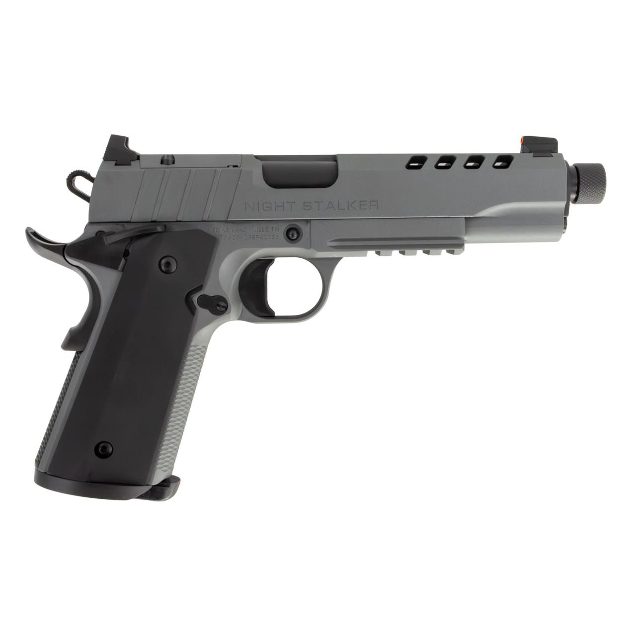 TISAS 1911 NIGHT STALKER 9MM THREADED BARREL GRAY - $663.77 when added to cart