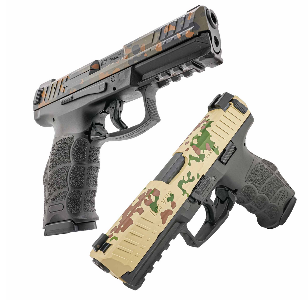 HK 75th ANNIVERSARY VP9 PISTOL SET 4-17RD FLECKTARN & TROPENTARN