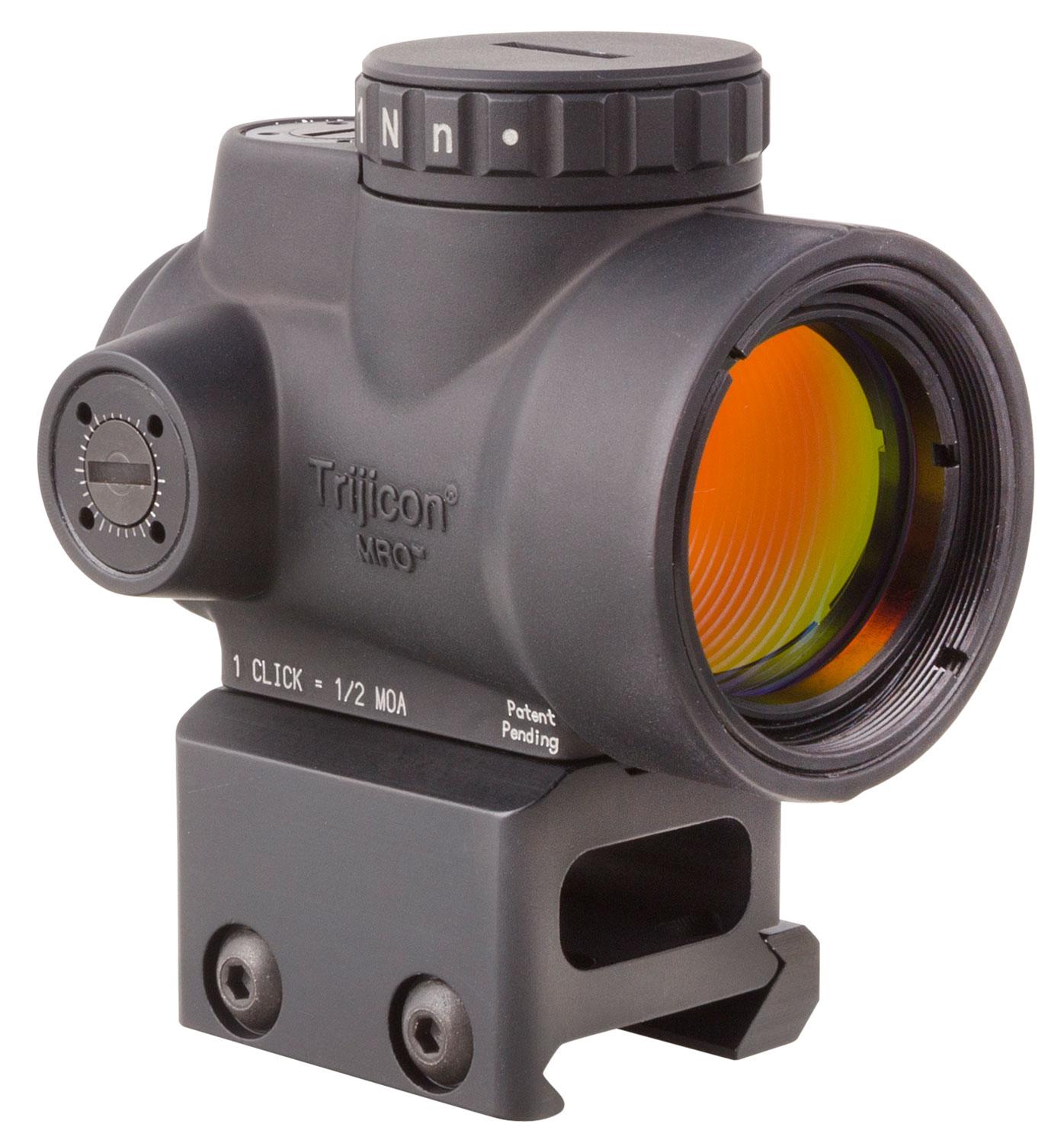 Trijicon 2200005 MRO 1x 25mm 2 MOA Illuminated Red Dot CR2032 Lithium Black Hardcoat Anodized - Free Shipping with code "MRO"