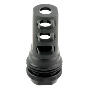 SilencerCo AC1282 ASR Muzzle Brake 30 Cal 1/2-28 tpi Black