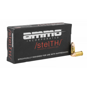 Ammo Inc stelTH 9mm Luger 147 Gr Total Metal Casing (TMC) 50rds