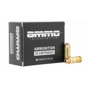 Ammo Inc Signature 10mm 180 Gr JHP Brass 20rds