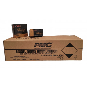 PMC Bronze 10mm Handgun Ammo - 170 Grain | JHP | 500rd Case