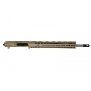 Aero Precision M5E1 Complete Upper Receiver .308 18in Rifle Barrel 1-10 Twist 5/8x24 Thread Free-Float Handguard Stainless Steel Cerakote FDE