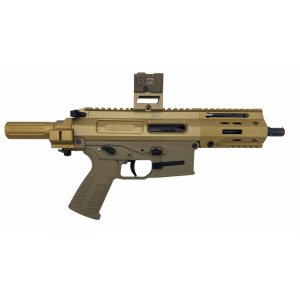 B&T SPC9-PDW 9mm 4.5 Coyote Tan W/ Tri-Lug & Coyote Aimpoint Acro P2 Tactical Pistol