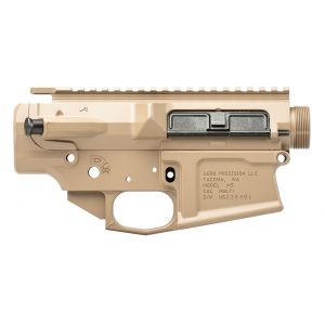 Aero Precision M5 (.308) Threaded Assembled Receiver Set - FDE Cerakote