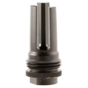 SilencerCo AC1561 ASR 9mm Luger Flash Hider 13.5x1 LH tpi Black Steel