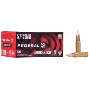 Federal AE5728A American Eagle 5.7x28mm 40 gr 50 Bx/ 10 Cs