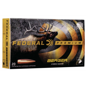 Federal P270BCH1 Premium Berger Hybrid Hunter 270 Win 140 gr Berger Hybrid Hunter Ammunition 20rd Box