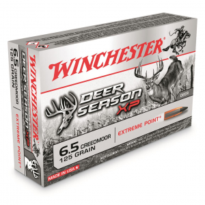 Winchester Ammo Deer Season XP 6.5 Creedmoor 125 Gr Extreme Point 20rds