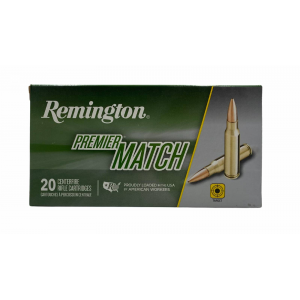 Remington Ammunition RM308W8 Premier Match 308 Win 175 gr Boat Tail Hollow Point (BTHP) 20 Bx