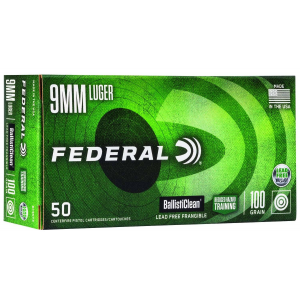 FED BC9NT3 9MM 100 NONLEAD 50/20