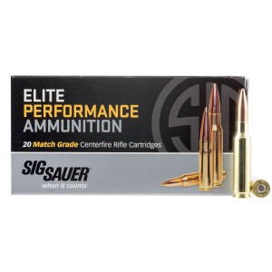 Sig Sauer E65CM120 Elite Match Grade 6.5 Creedmoor 140 GR Open Tip Match (OTM) 20 Bx/ 10 Cs