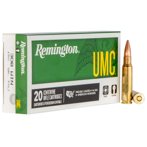 Remington Ammunition L308W4 UMC  308 Win 150 gr Full Metal Jacket (FMJ) 20 Bx