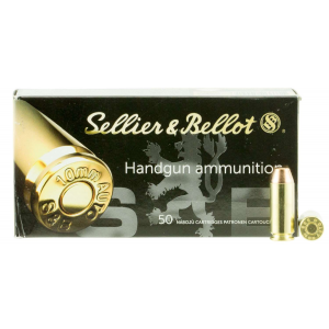 Sellier & Bellot SB10A Handgun  10mm Auto 180 gr Full Metal Jacket (FMJ) Pistol Ammunition 50 Rd Box