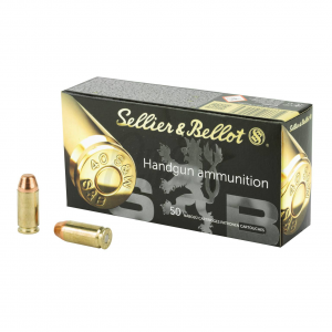 Sellier & Bellot 40 S&W 180 gr Full Metal Jacket (FMJ) 50rds/Bx