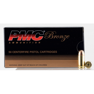 PMC 380A Bronze  380 ACP 90 gr Full Metal Jacket (FMJ) 50 Bx/ 20 Cs