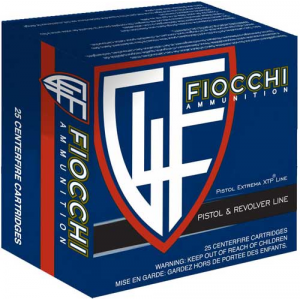 Fiocchi 9XTPB25 9mm Luger 147 gr Extrema XTP Jacketed Hollow Point (JHP) 25 Bx/ 20 Cs