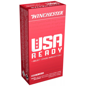 Winchester Ammo USA Ready 9mm Luger 115 Gr Full Metal Jacket Flat Nose (FMJFN) 50rds