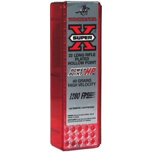 Winchester Ammo X22LRPP1 Super-X  22 LR 40 gr Power-Point (PP) 100 rd BOX