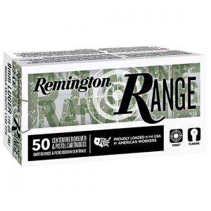 Remington Ammunition T9MM3 Range 9mm Luger 115 gr Full Metal Jacket (FMJ) 50 Bx/ 10 Cs