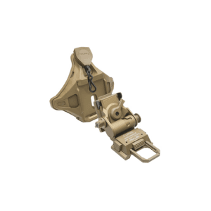 Wilcox: L4 G41 Low Profile Breakaway Mount with Hybrid Shroud, Tan