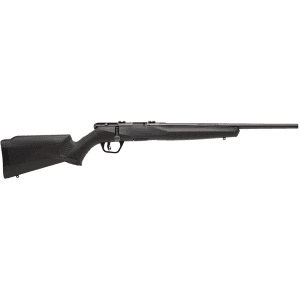 Savage Arms B22 F Bolt Action Youth Rifle 22 Long Rifle 21" Matte Black Barrel Black Frame Black Field Stock