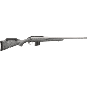 Ruger American Gen II Bolt Action Rifle 400 Legend 20" Gun Metal Gray Threaded Barrel Gun Metal Gray Frame Gray Raised Comb Stock