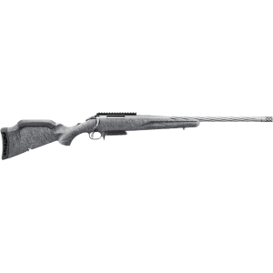 Ruger American Gen II Bolt Action Rifle 6.5 PRC 20" Fluted Gun Metal Gray Threaded Barrel Gun Metal Gray Frame Gray Raised Comb Stock