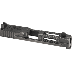 Ed Brown Fueled Match Slide M&P 2.0 Carry 9mm Luger Stainless Steel Stone Wash RMR Cut with Suppressor Sights