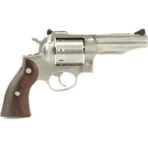Ruger Redhawk 357 Magnum Revolver 4.2" Stainless Barrel 8 Round Hardwood Grip