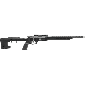Savage Arms B22 Precision Lite Bolt Action Rifle 22 Long Rifle 18" Carbon Fiber Threaded Barrel Black Frame Black Adjustable Stock
