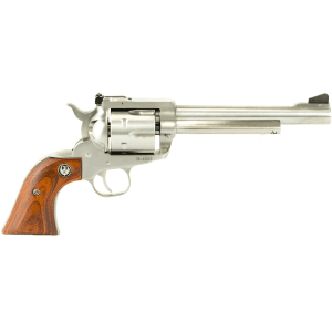 Ruger Blackhawk 357 Magnum Revolver 6.5" Stainless Barrel 6 Round Wood Grip