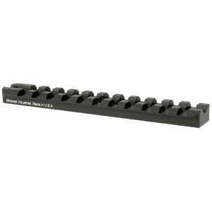 Midwest Industries 1-Piece Aluminum Picatinny Style Scope Base Marlin Lever Action 1894, Henry 38/357, Henry 44 Mag, Henry 45 Colt Matte Black
