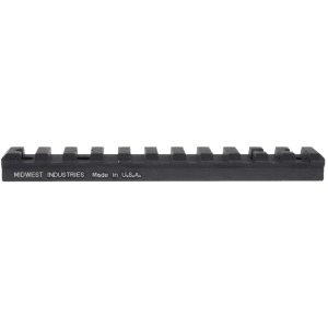Midwest Industries 1-Piece Picatinny Base Ruger 10/22 Black