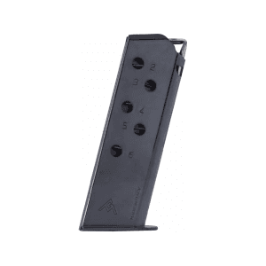 Mec-Gar Magazine for Walther PPK 380 ACP 6-Round with Standard Floor Plate Steel Blue