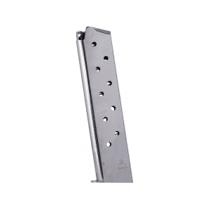 Mec-Gar 1911 Government, Commander Magazine 45 ACP 10-Round Steel Nickel