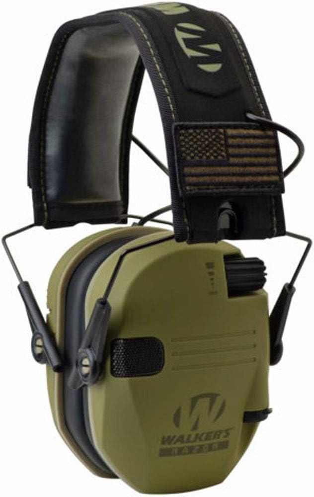 Walker's Razor Slim Electronic Shooting Earmuffs 